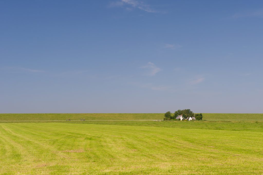 Dutch dyke in Friesland